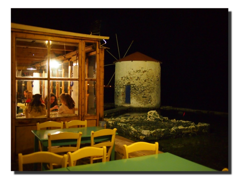 Das Restaurant Mylos auf Leros